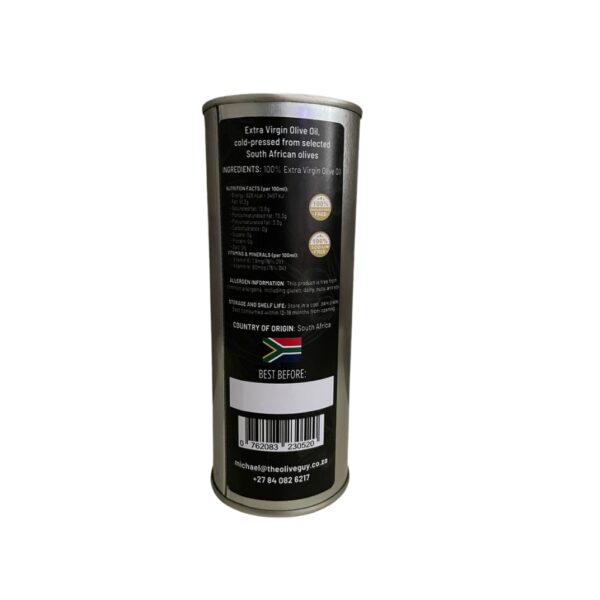 500ml Tin Extra Virgin Olive Oil - Image 2